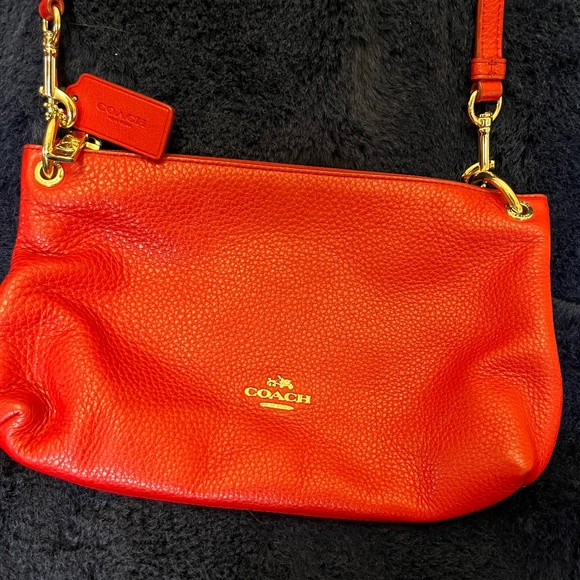 Coach Handbags - Coach Purse - Crossbody (red)